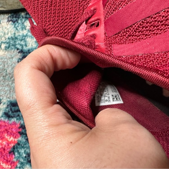 Adidas NMD R1 Low-Top Sneakers in Burgundy - Picture 12 of 14